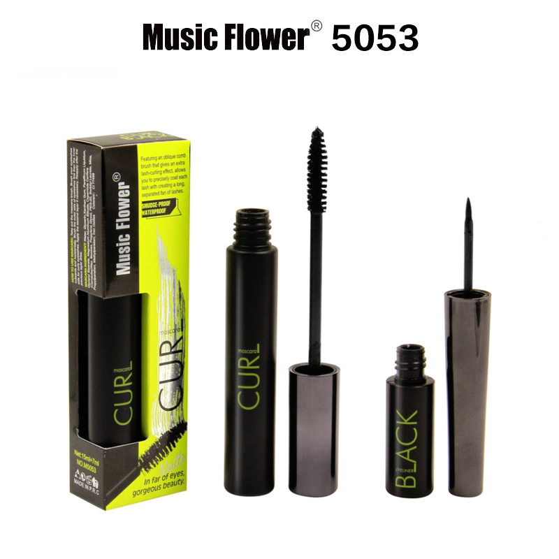 音樂(lè)花 睫毛膏&啞光眼線 #5053